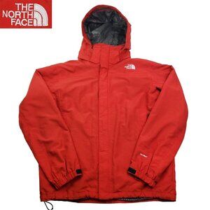 North Face HyVent Jacket Removable Hood Rain Ski Outdoors Men's Large